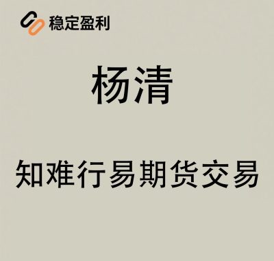 [期货课程]杨清《知难行易》技术系统期货视频教程与期货波段交易课程全集